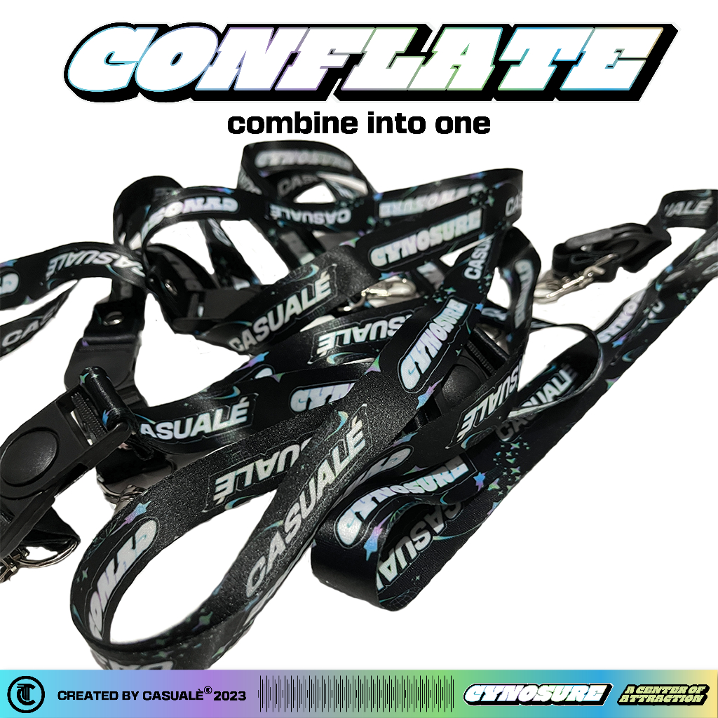 Casuale & Cynosure Lanyard "Conflate"
