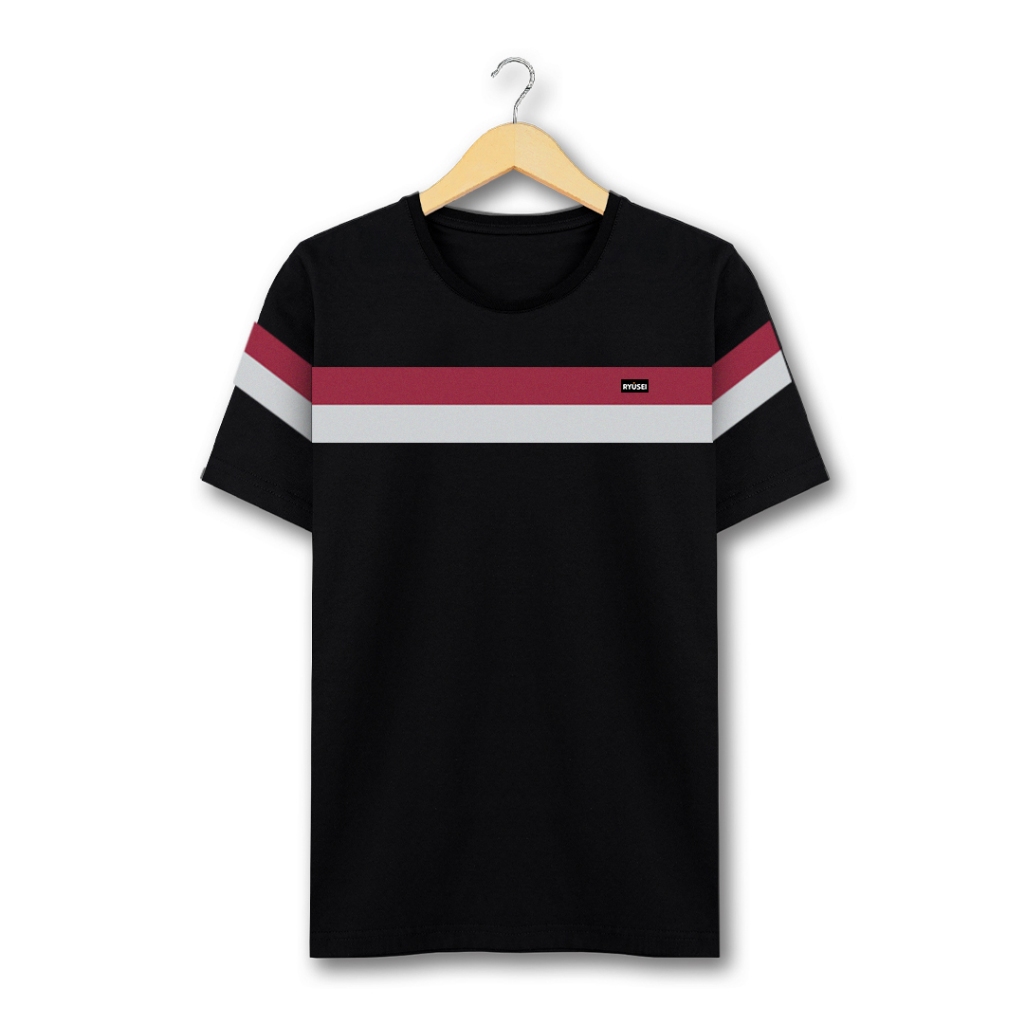 Ryusei Kaos Pria Kojima CMB Black