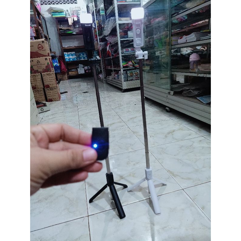 tongsis+LED+blueetooth