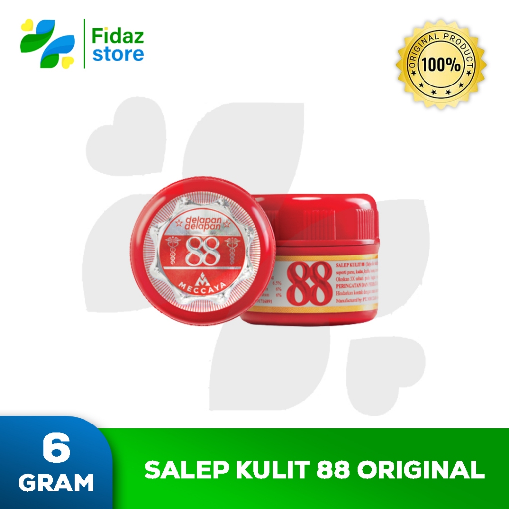 Salep Kulit 88 6gr Original - Salep Gatal Jamur & Kudis
