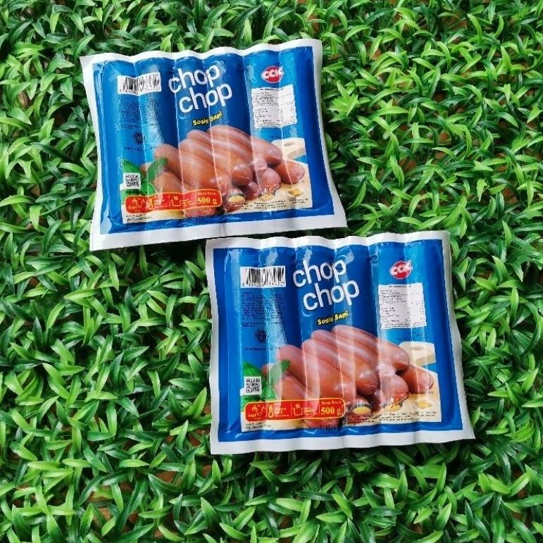 

Chop Chop Sosis Sapi 500 Gr (Sosis Bakar Bratwurst) 6 Pcs