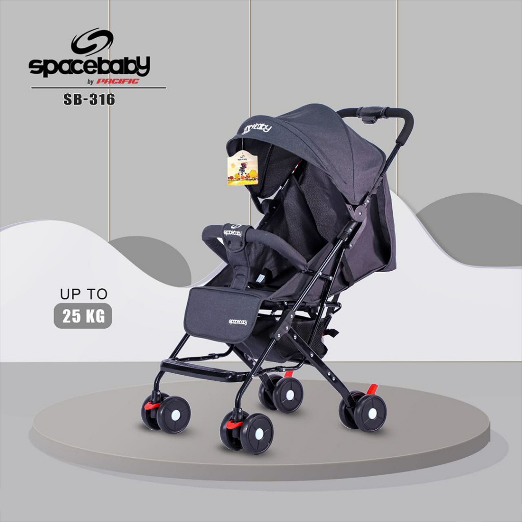 BABY STROLLER CABIN SIZE // BABY STROLLER SPACEBABY SB 316 // KERETA DORONG SPACEBABY SB 316 // KADO