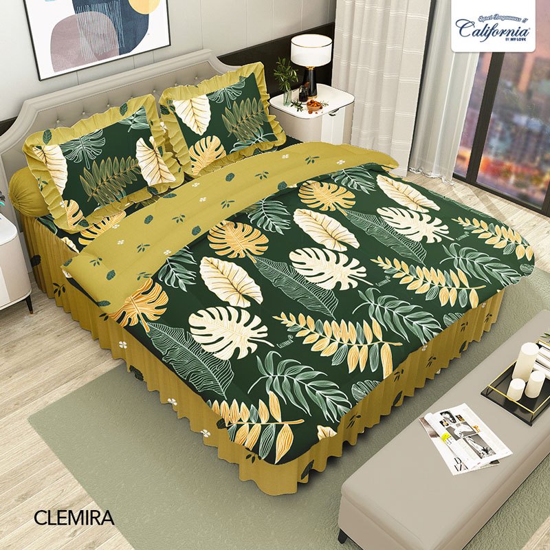 CALIFORNIA Bed Cover Queen Rumbai 160x200 Clemira