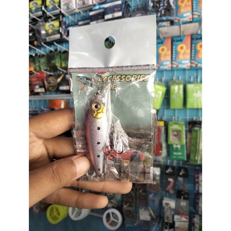 UMPAN PANCING CASTING LURE IKAN SINGKING MINNOW 8.2 GRAM