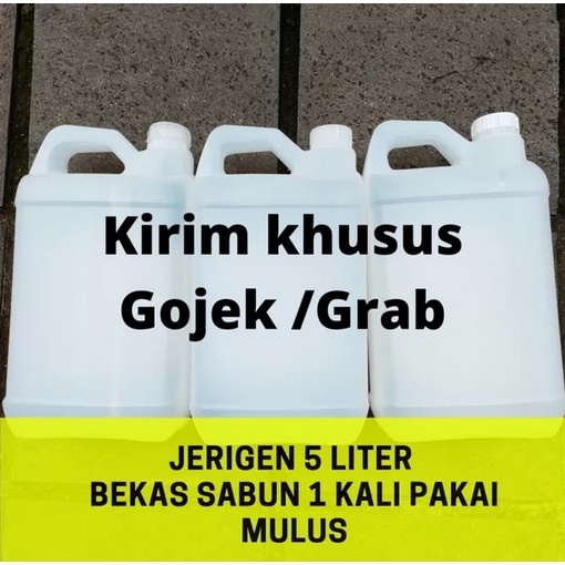 derigen jerigen 5 liter bekas