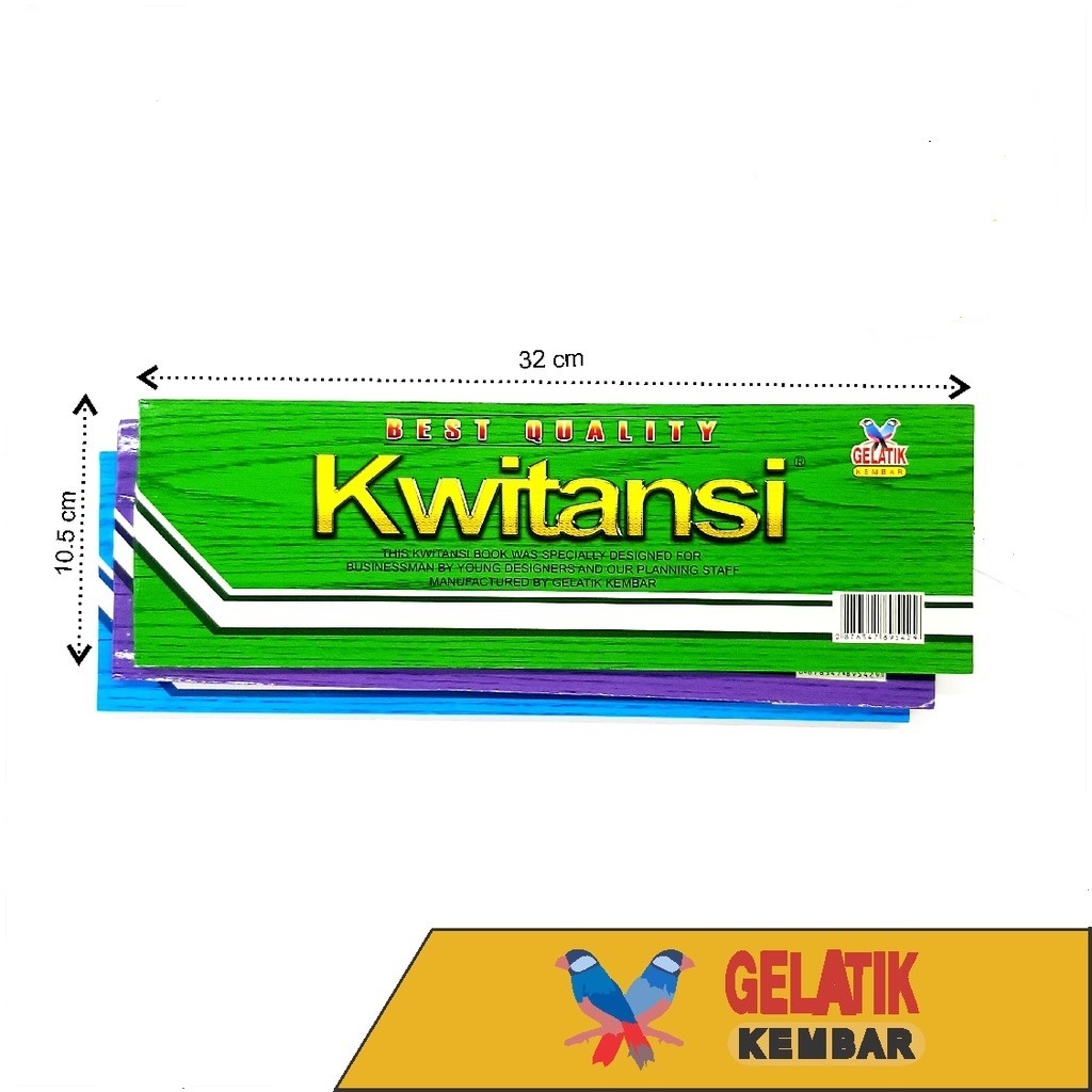 Kwitansi Besar Gelatik Kembar