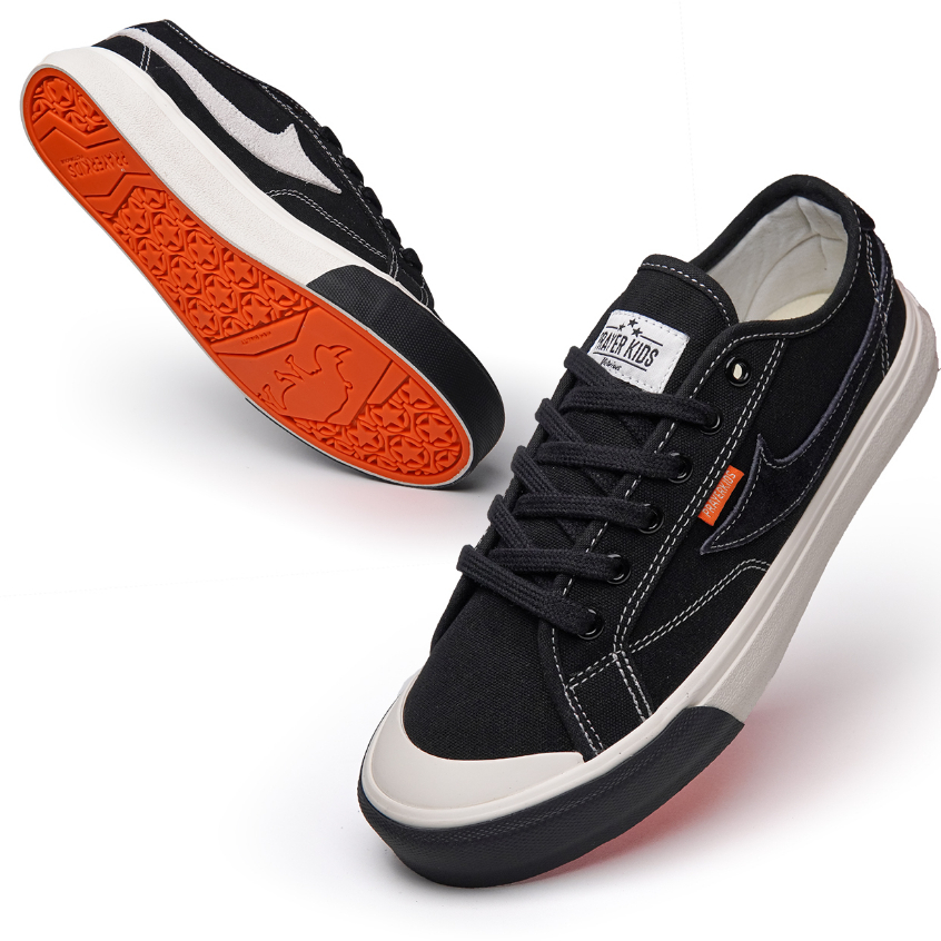Prayer kids - Sepatu Ora Black Cream Unisex