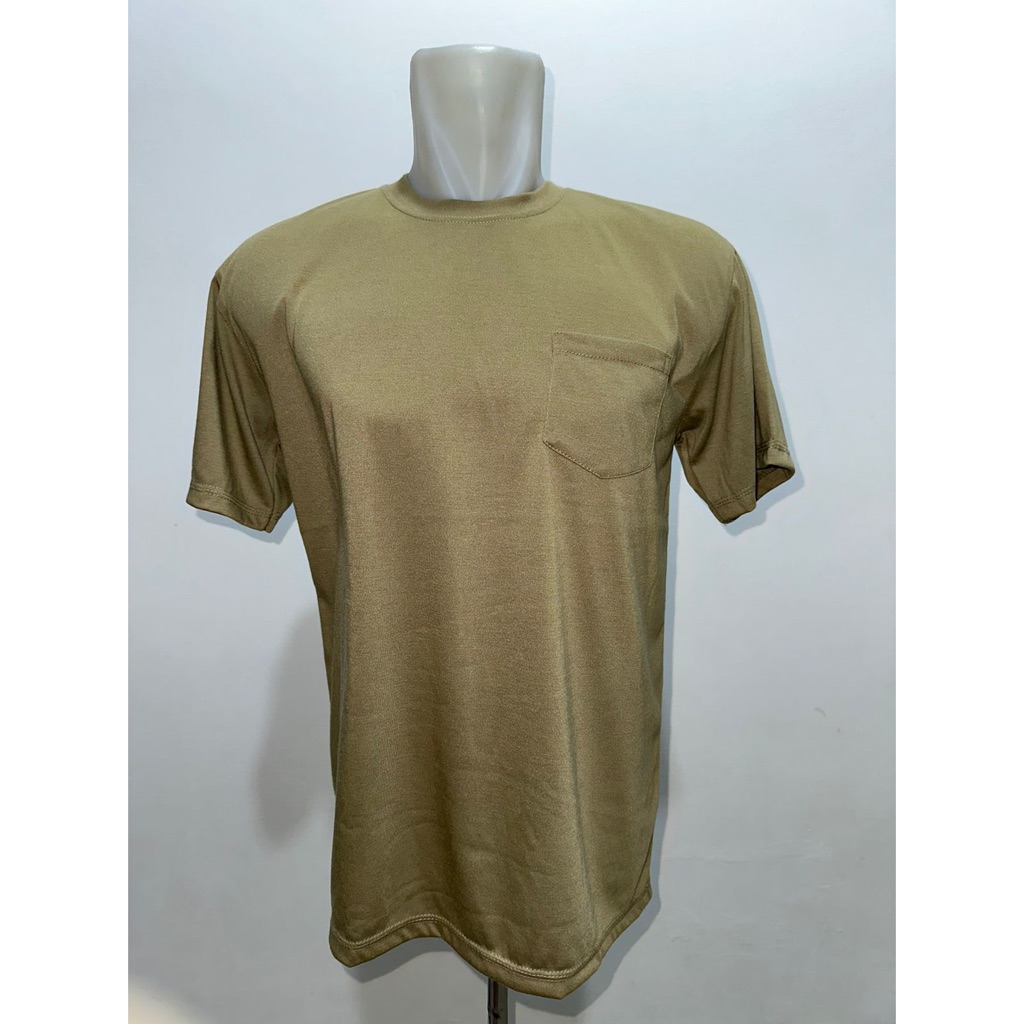 kaos  kantong polos pria, cowo kantong