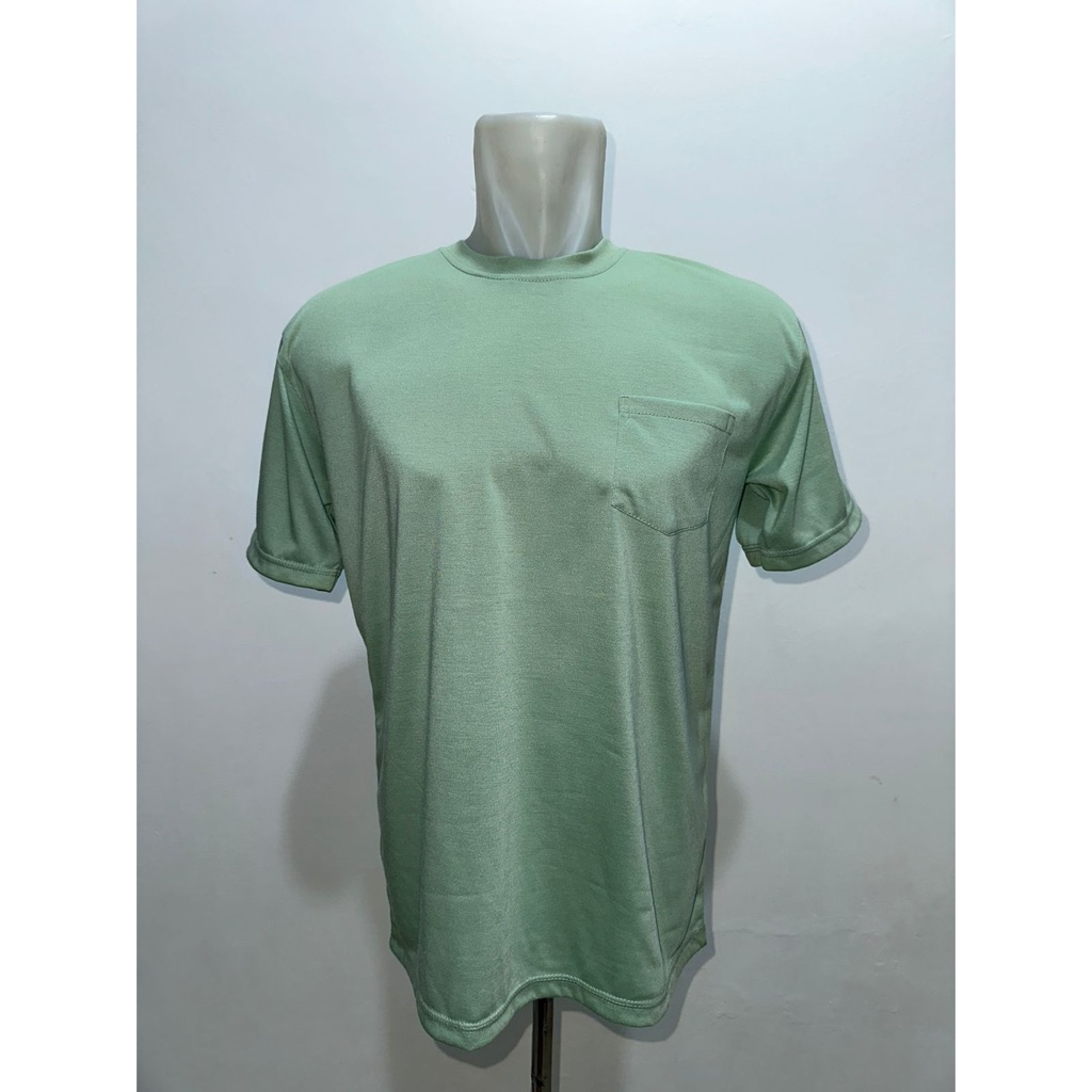 Kaos kantong polos pria, cowo kantong