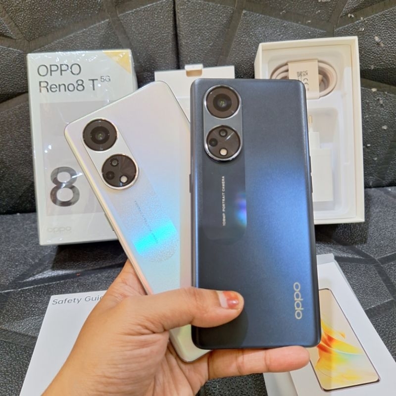 OPPO RENO 8T 5G RAM 8/128 RESMI BEKAS SECOND TERMURAH