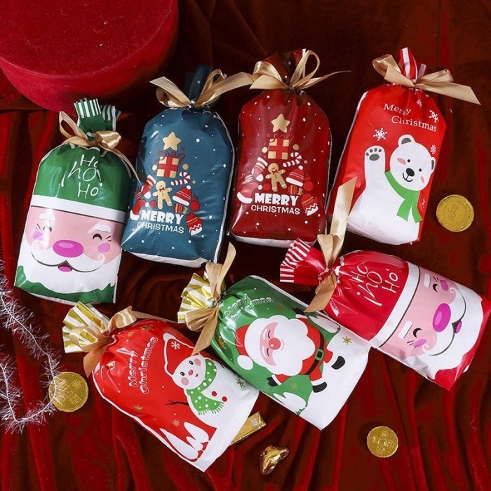 

Goodie Bag Natal / Plastik Serut Natal Cookies Christmas