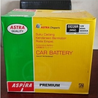 Aki Aspira N50Z Mobil Kijang Colt Diesel Canter Panther Dyna PS Hino Ranger Dutro Toyota NS70