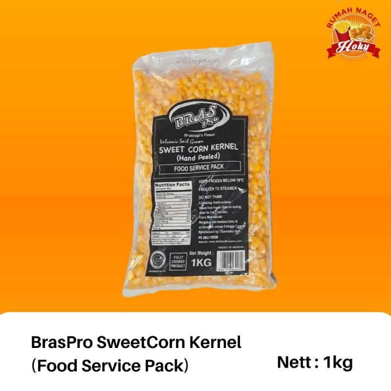 

BrasPro SweetCorn Kernel (Jagung Pipil) 1 Kg