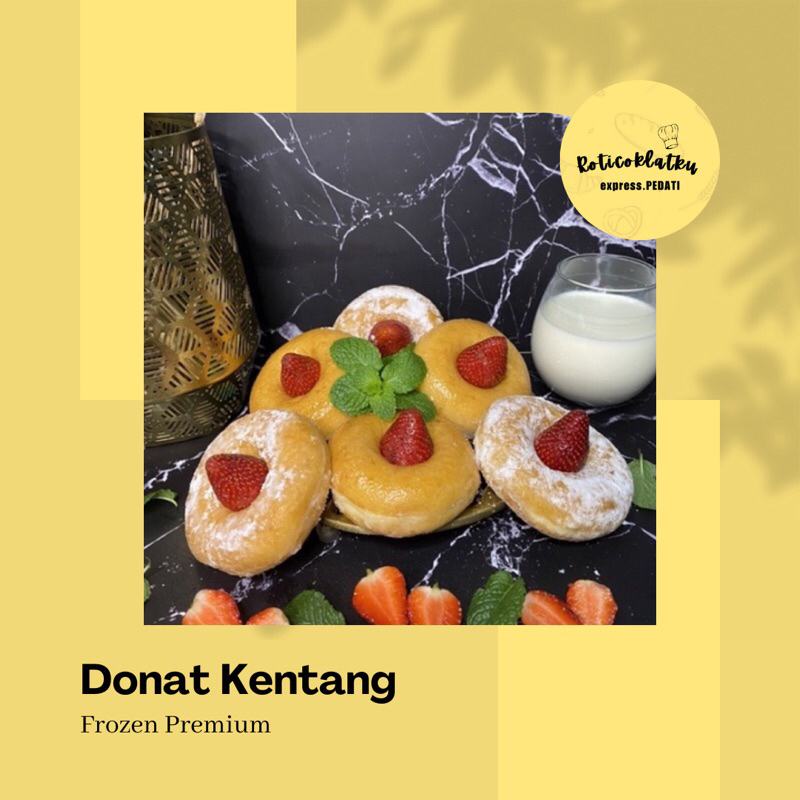 

DONAT KENTANG FLUFFY BY ROTICOKLATKU