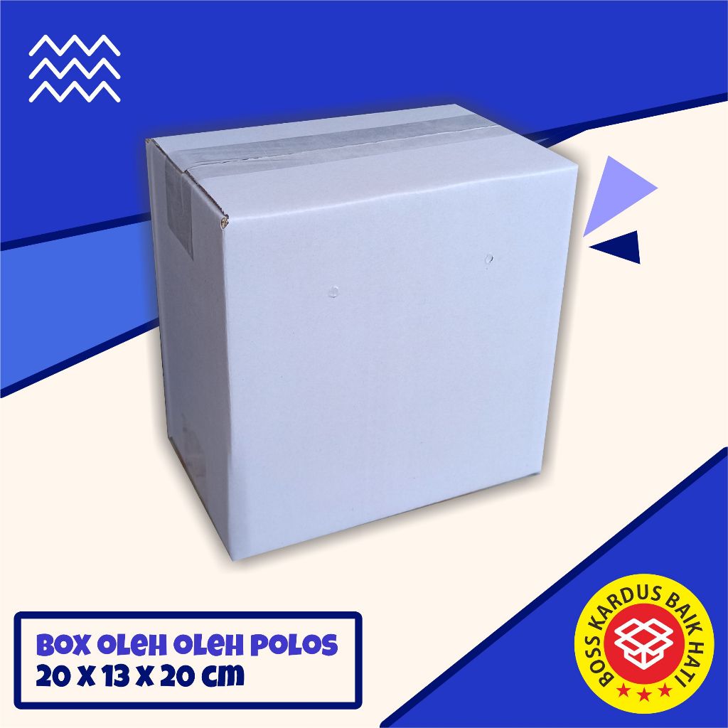 

Kardus Box Polos 20x13x20 cm BOX BINGKISAN | BOX OLEH OLEH | BOX SARI BUAH