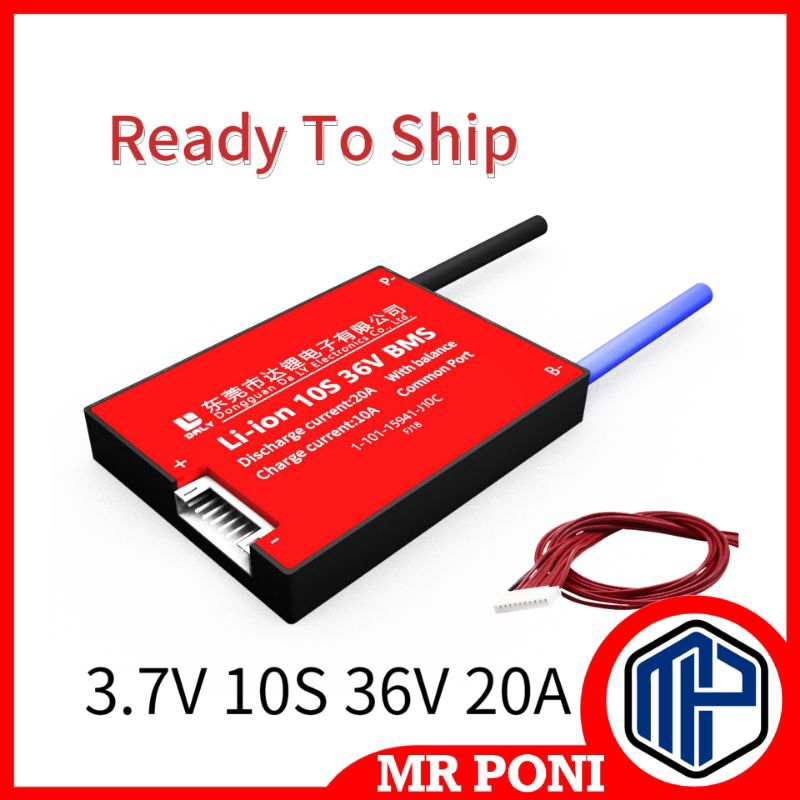 36 volt BMS daly 10S 20A