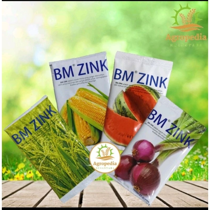 BM ZINK kemasan 25gram VITAMIN PADI, SEMANGKA, JAGUNG DAN BAWANGMERAH