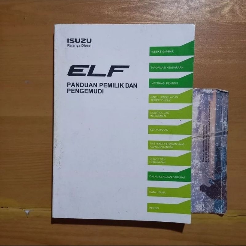 Buku Isuzu ELF - Panduan Pemilik dan Pengemudi