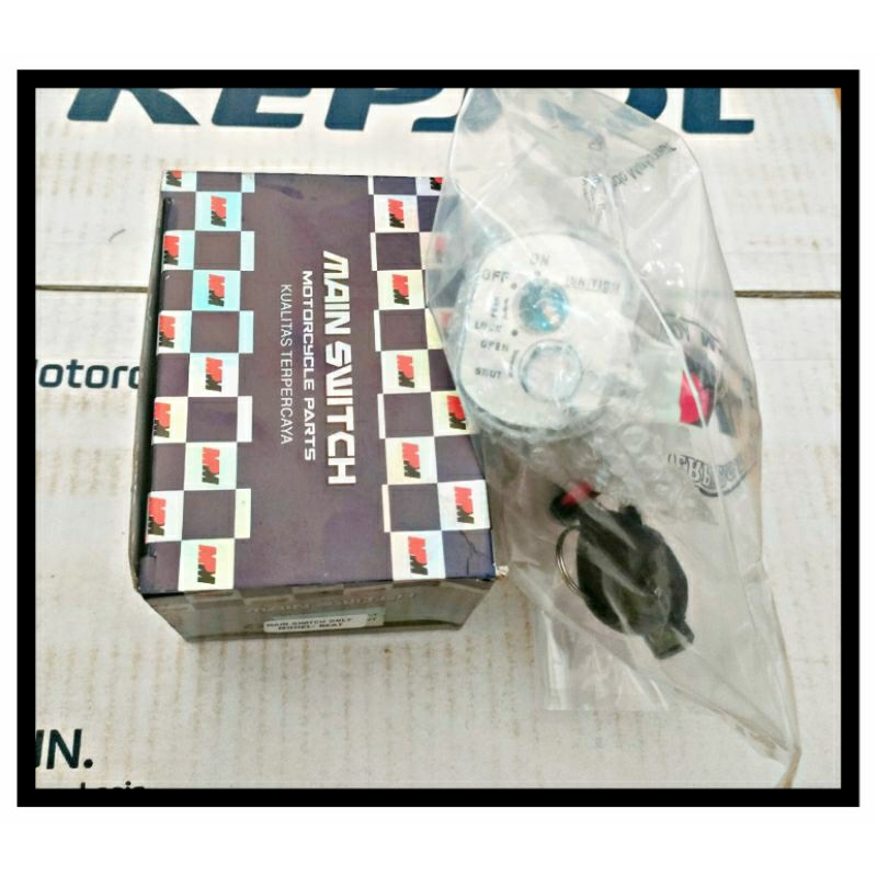 KUNCI KONTAK DEPAN MOTOR BEAT KARBU BEAT F1 SCOOPY VARIO ORIGINAL MPM