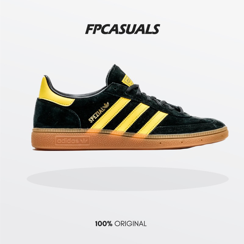 Adidas handball Spezial black yellow BNIB Original Resmi