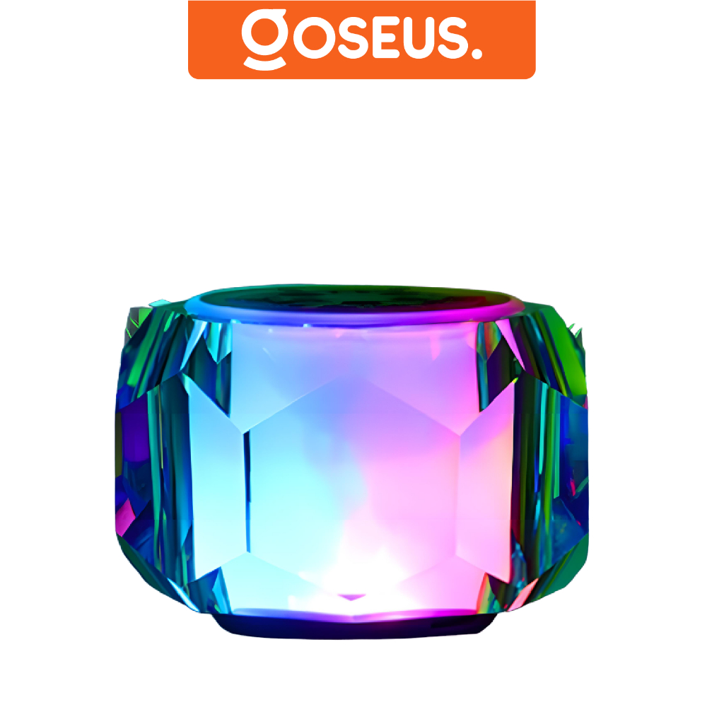 Musik Box Bluetooth Kristal Kisonli LP-F1 Subwoofer 3W Super Bass RGB Light