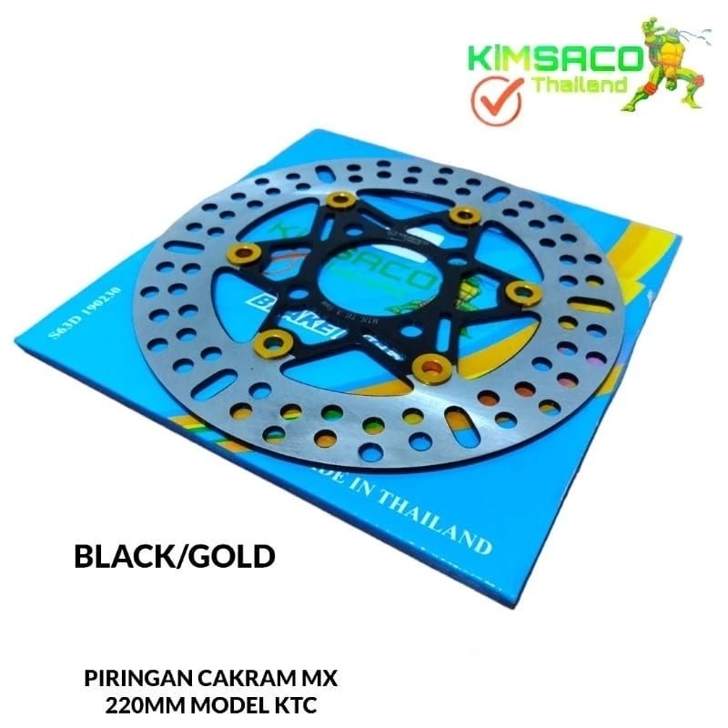 piringan depan jupiter mx lebar 220mm Cakram Disc Brake PSM KTC Bulat Mx 220mm Lubang 4