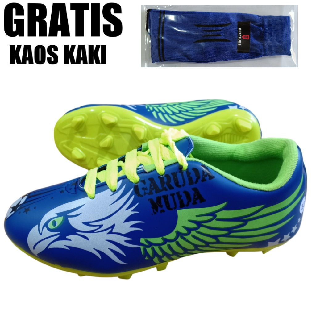 KIDZTUBS Sepatu Bola Sepatu Sepak Bola Anak Anak Laki Laki Pria Perempuan Cowok Cewek Tanggung Kecil