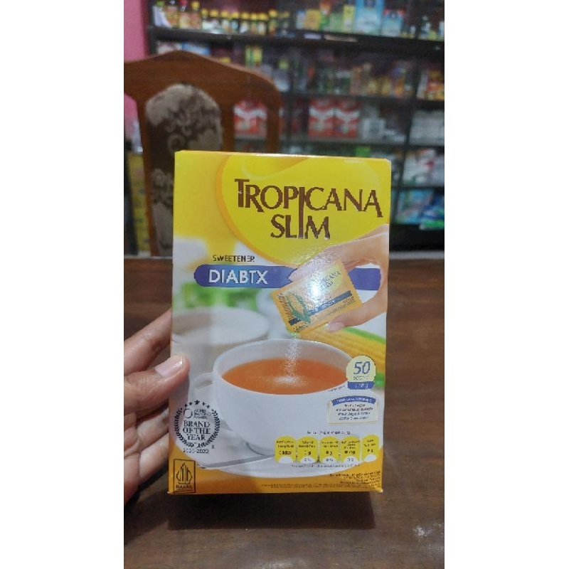 

Gula tropicana slim diabetic 50 sacset