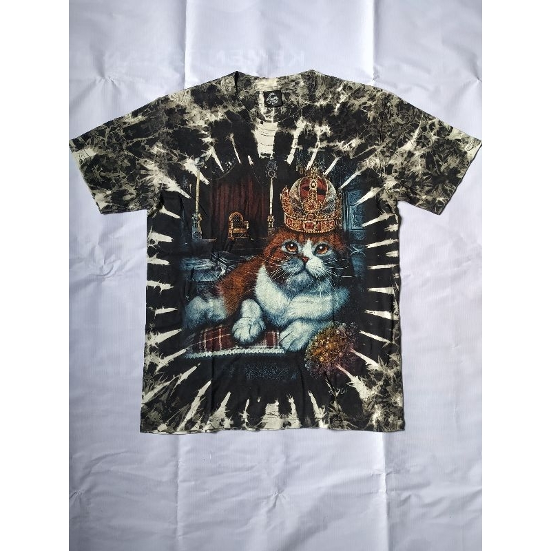 KAOS TIE DYE  ART CAT BY CABALLO MANTAP BERKUALITAS