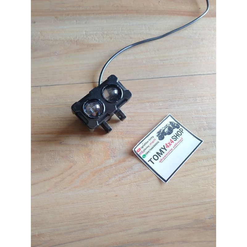 lampu tembak LED 2 mata lampu universal