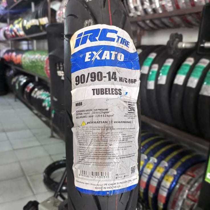 BAN IRC EXATO 90/90-14 TUBELESS