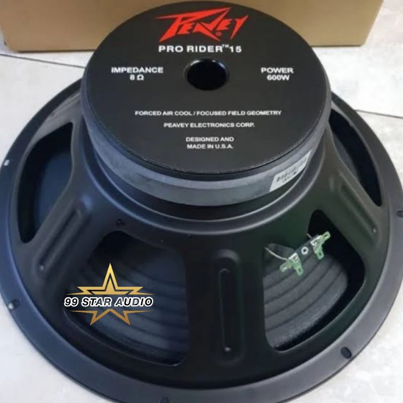SPEAKER COMPONENT PEAVEY PRO RIDER 15INCH 600WATT / PRO RIDER 15 INCH 600 WATT