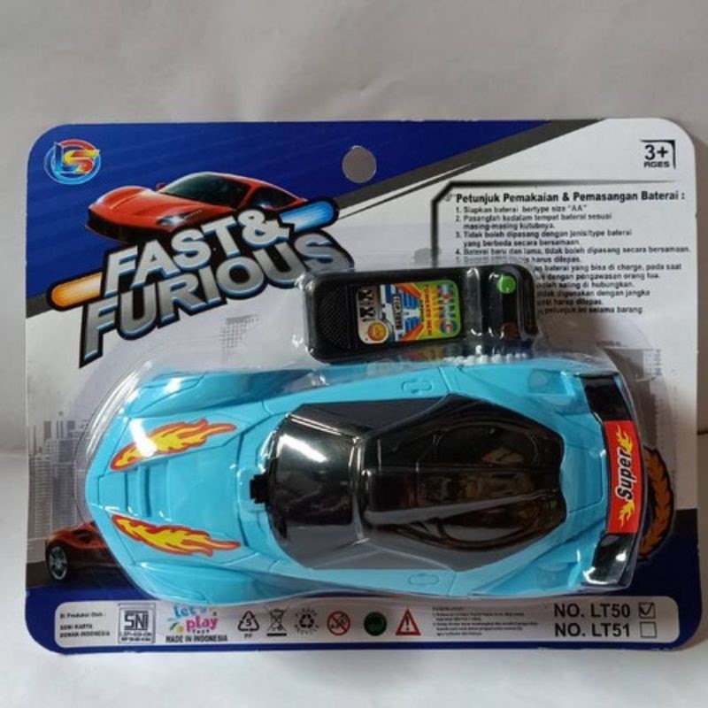 Mainan Mobil Remote Kabel Super Car / mainan mobil mobilan remote kabel LT 50 toys