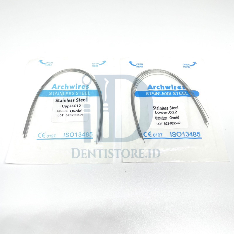 Dental Kawat Gigi Wire Ortho SS Wire Braces Round Orthodontic Behel Archwires Stainless Steel -