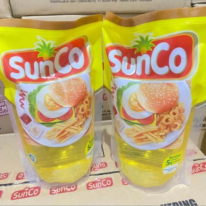 

MINYAK GORENG SUNCO 500ML DAPAT 2 PCS