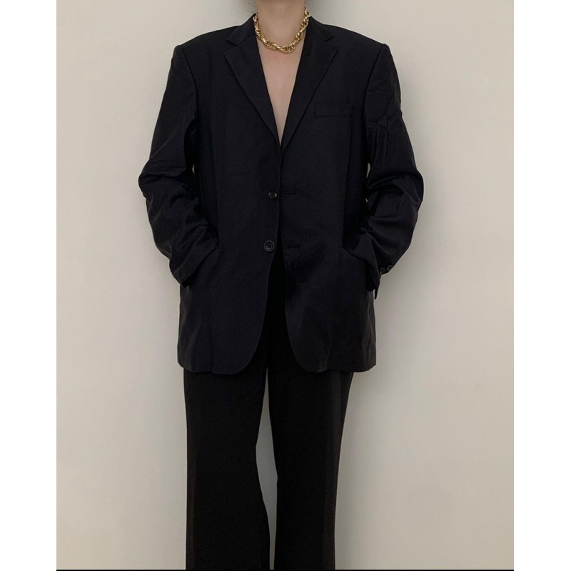 [MULTIPLE] Recycled - Navy Blazer Collection II - Koleksi Outer Jas Warna Biru Tua II