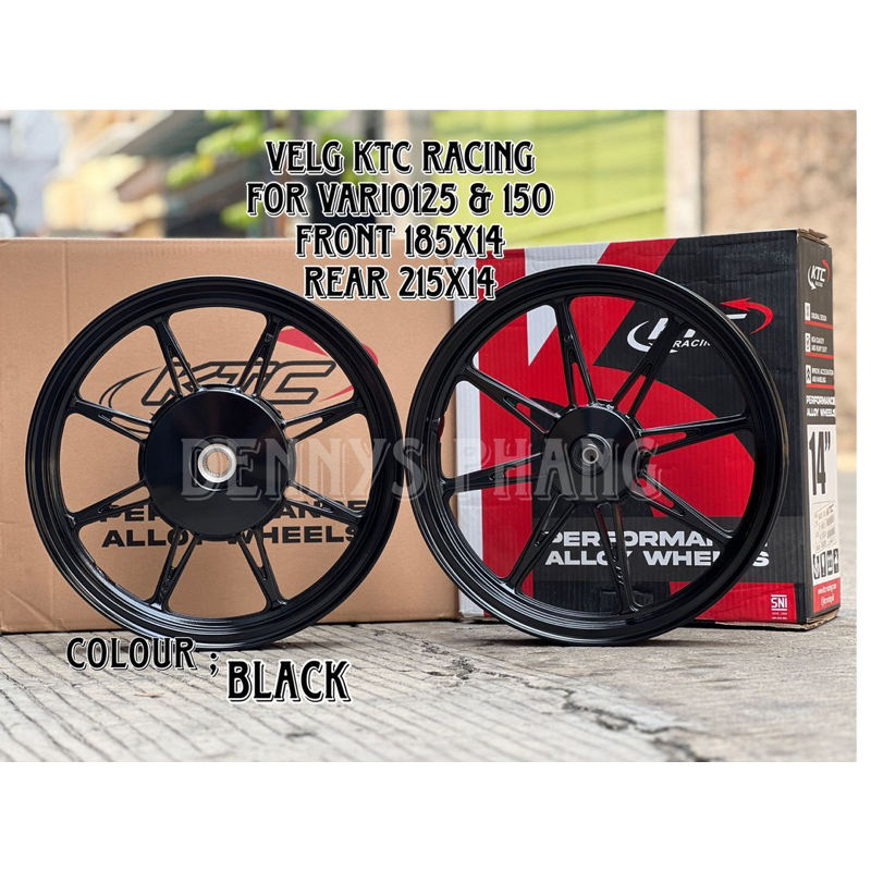 VELG KTC RACING RING 14 SPECTRE ORIGINAL VARIO 125 VARIO 150
