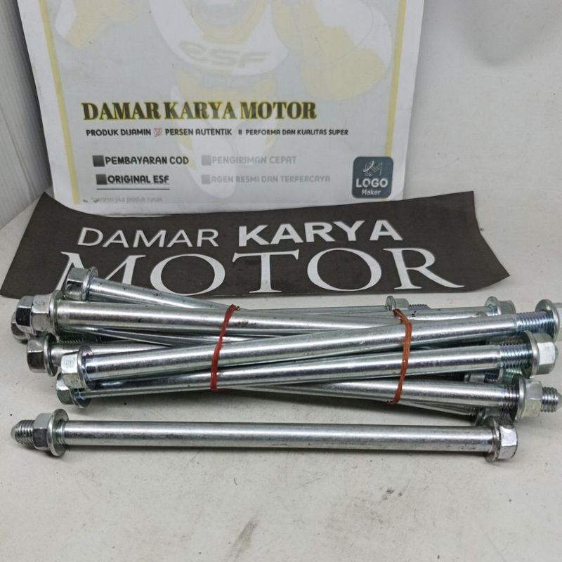 AS RODA DEPAN MIO / MX / JUPITER Z- 10MM- 20CM ORIGINAL