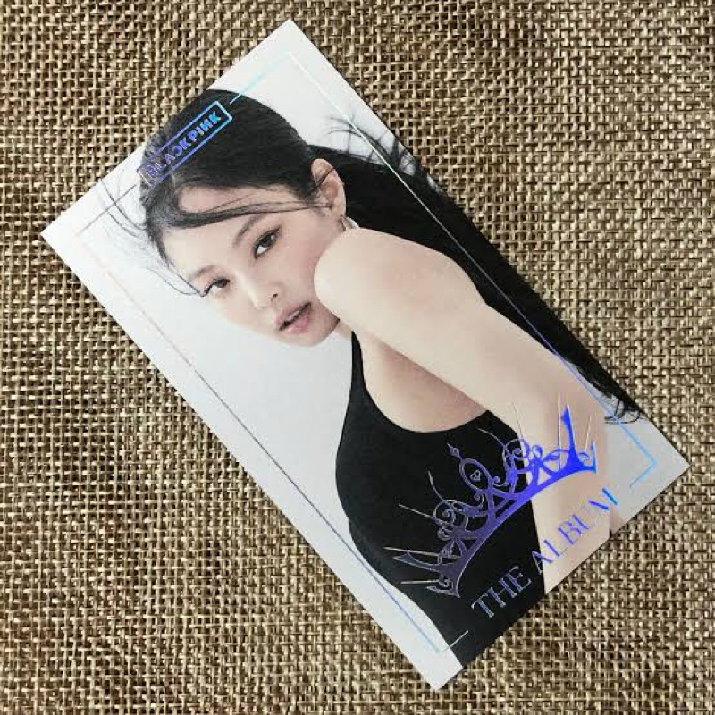 Jennie Photocard The Album YG Select Benefit