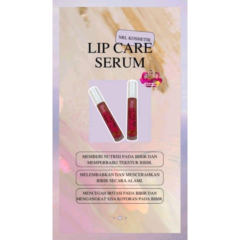 Lip Serum Pelembab Bibir BPOM,Hempaskan Bibir Hitam