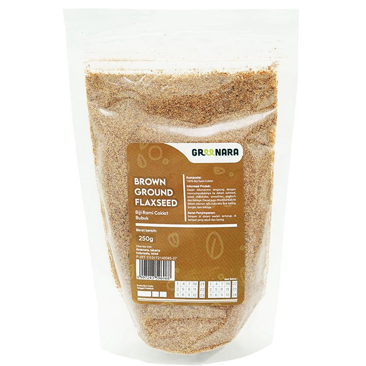 

WZZF6261 [PROMO SALE!!!] Bubuk Biji Rami Coklat 250gr / Brown Ground Flaxseed