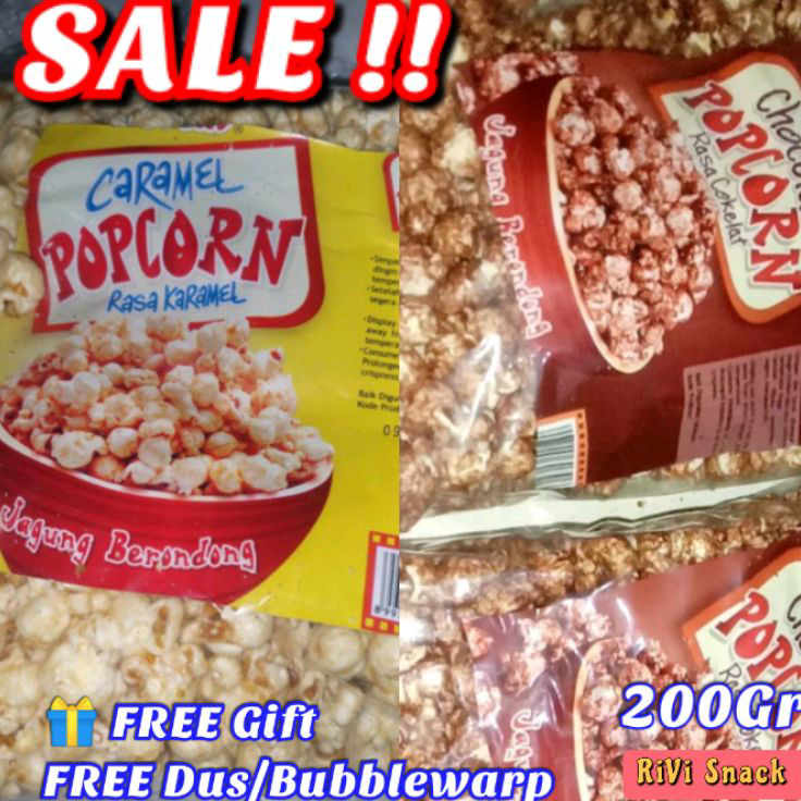 

JDFL1091 [PROMO MURAH!!!] [PROMO] POPCORN JAGUNG SPECIAL 200GR / POPCORN BRONDONG KEKINIAN ENAK MURAH