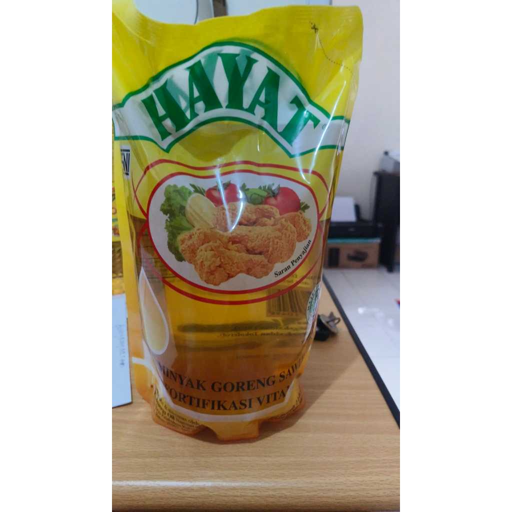 

MINYAK GORENG HAYAT 2 LITER PER KRAT MURAH