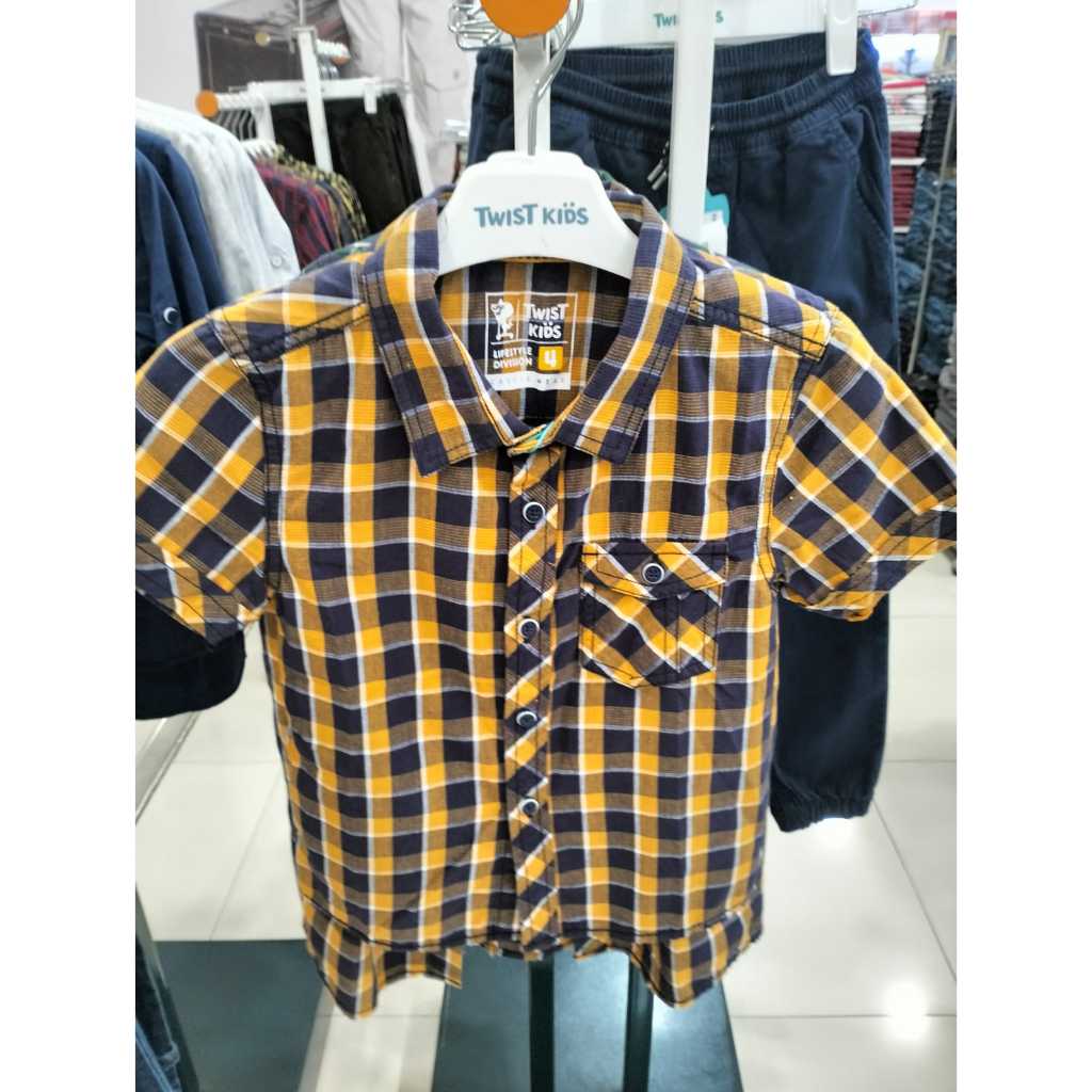 Twist Kids Kemeja Lengan Pendek Anak Laki-Laki B0158