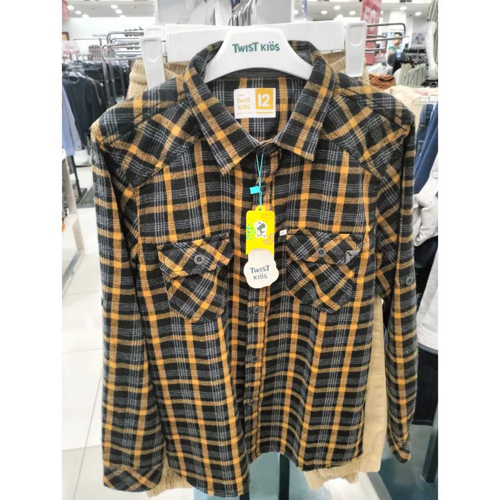 Twist Kids Kemeja Lengan Panjang Anak Laki-Laki  300158