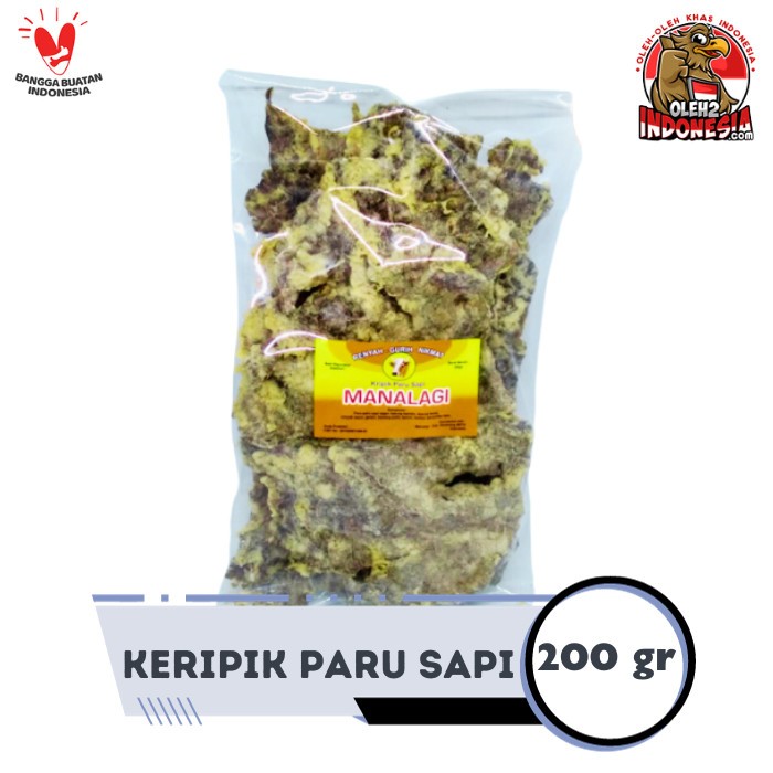 

Keripik Paru Sapi Mana Lagi Khas Semarang 200 gram