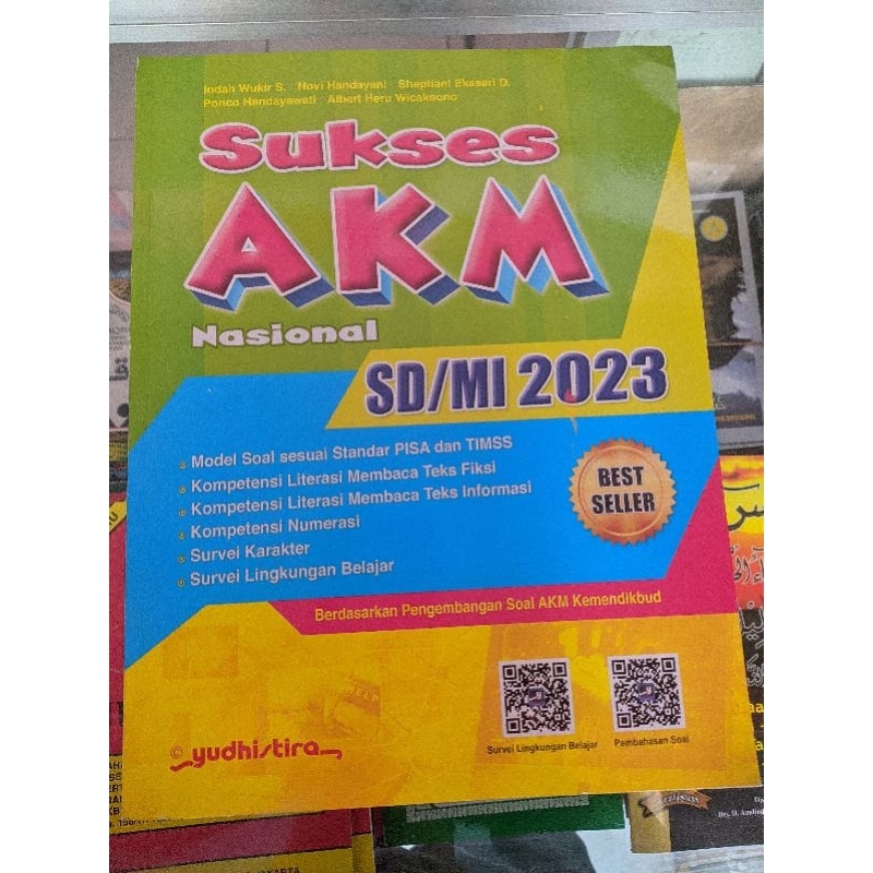 SUKSES AKM SD 2021/2022 YUDISTIRA + kunci jawaban barcode