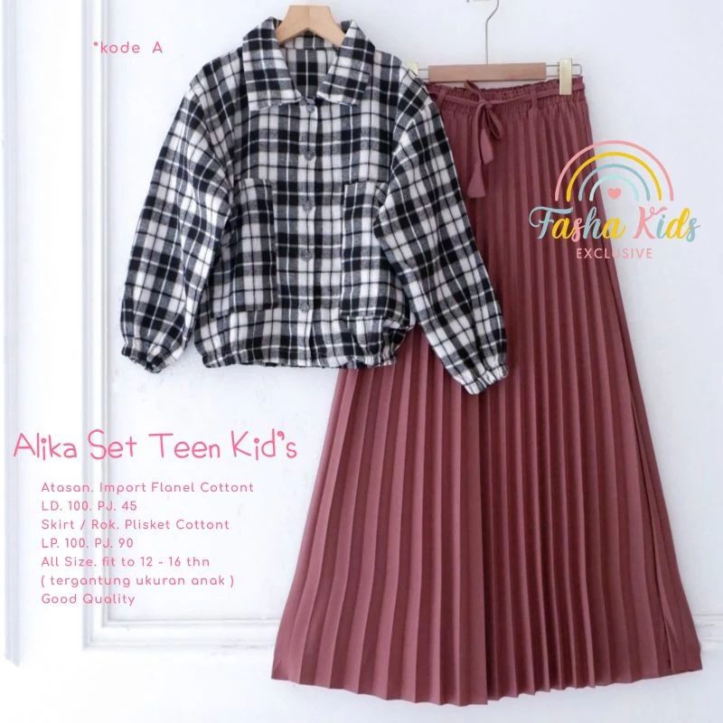 Alika set teen kids by Fasha
