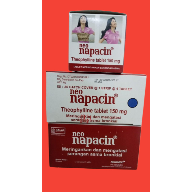 NEO NAPACIN TABLET PER BOX ISI 25 STRIP