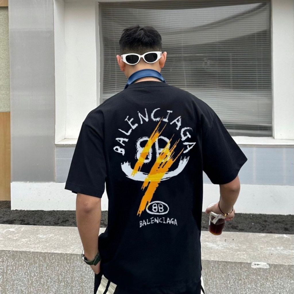 Kaos Import /Kaos Pria Oblong BALENCIAGA OVERSIZE KATUB